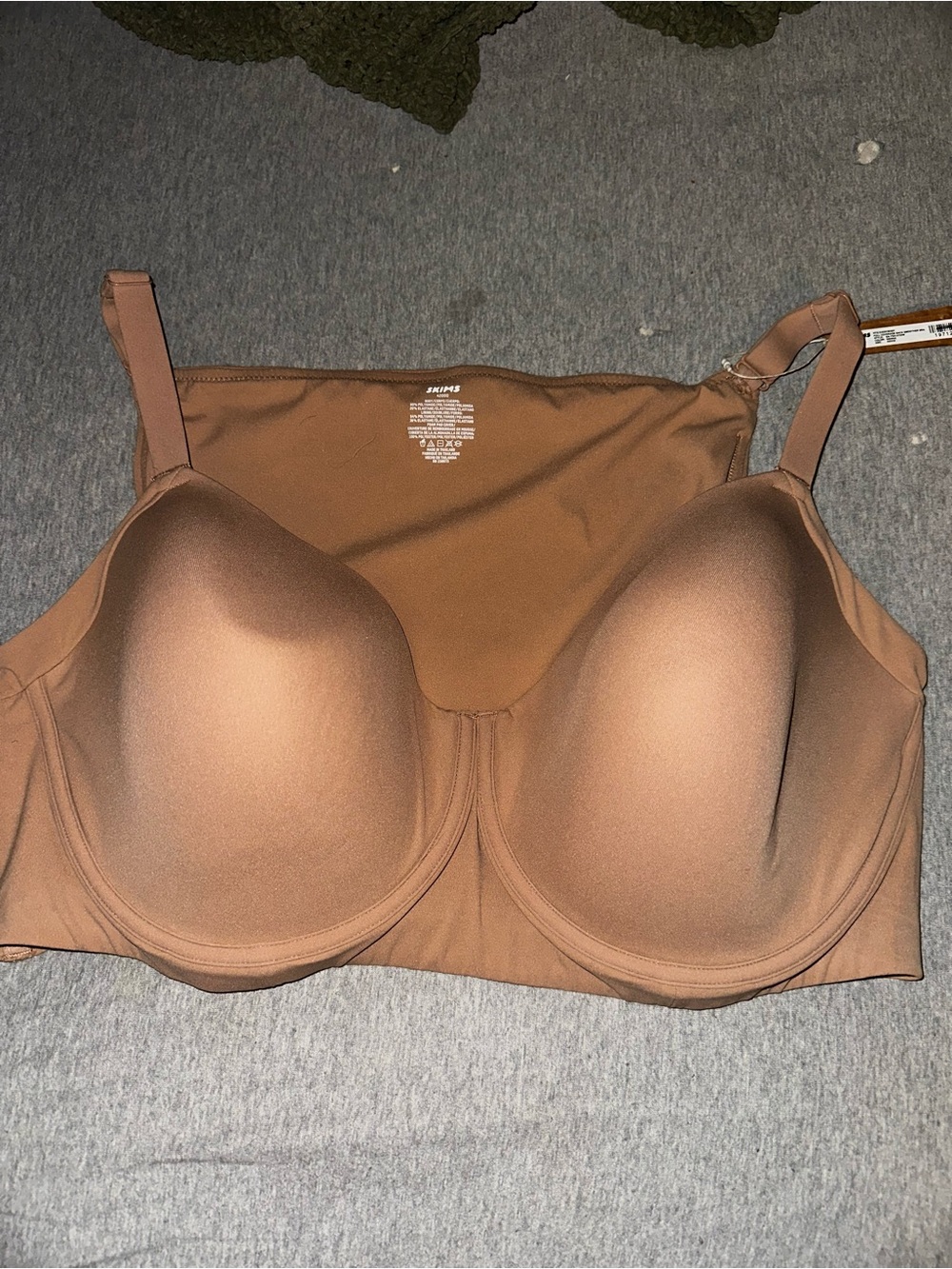Skims fits everybody full coverage back smoother bra size 42DDD color sienna